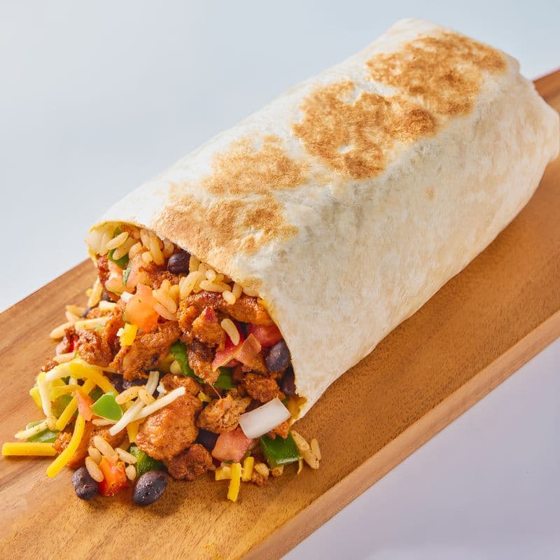 Al Pastor Pork Pork Burrito
