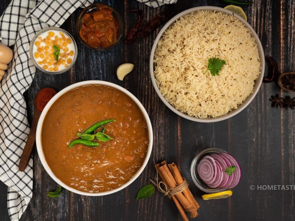 Rajma Chawal - Red Kidney Beans & Rice