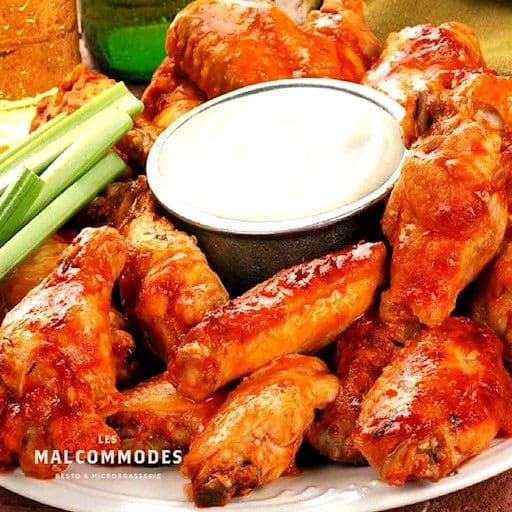 6 Ailes de poulet