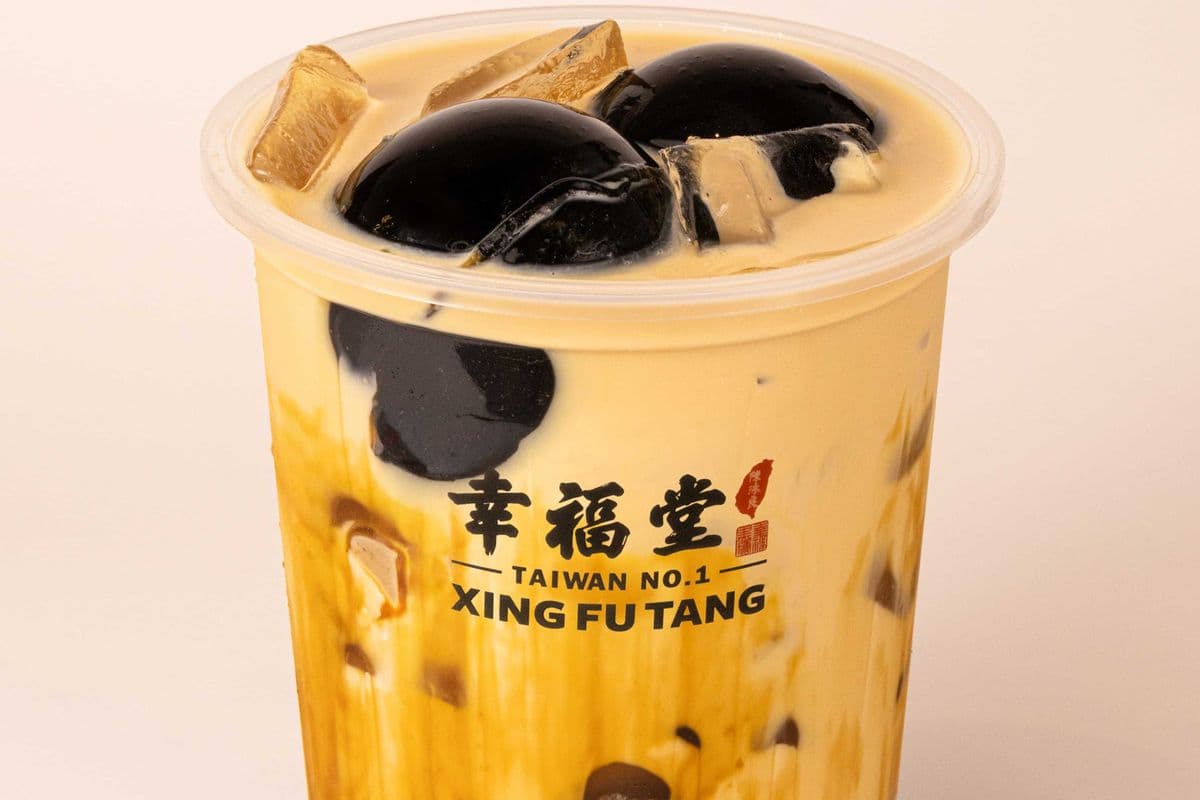 Brown Sugar Giant Boba Milk Tea (500ml)