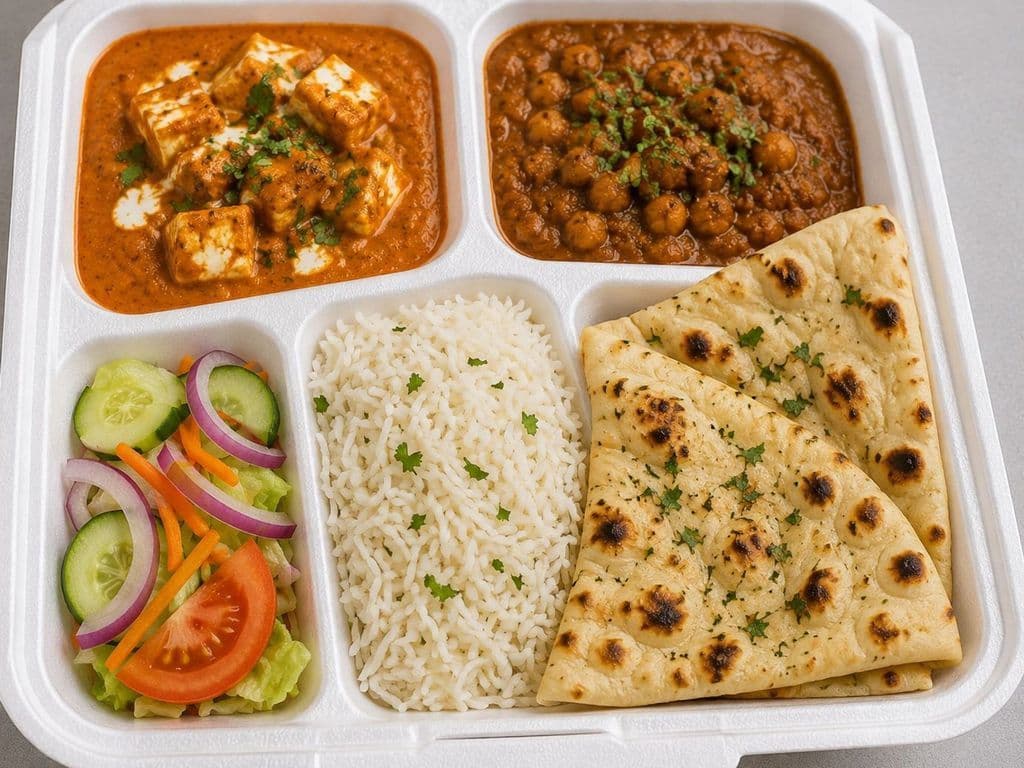 Special Takeout Veg Thali