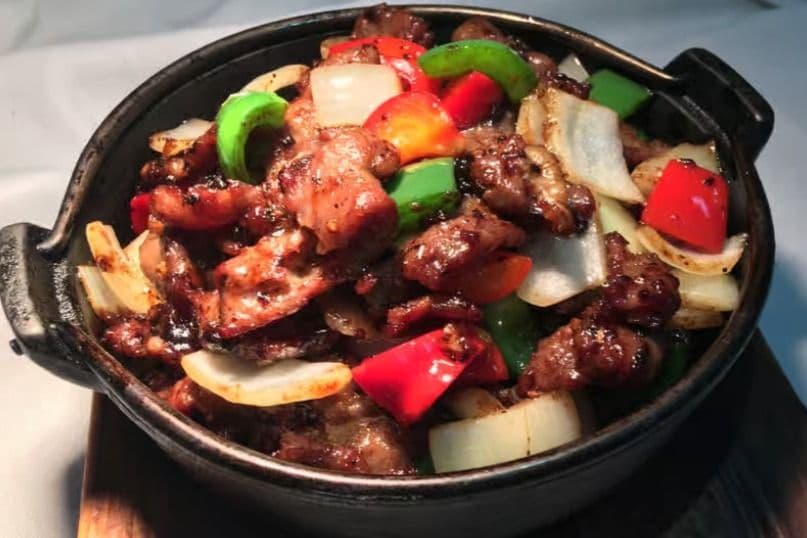 Beef with Black Bean Sauce