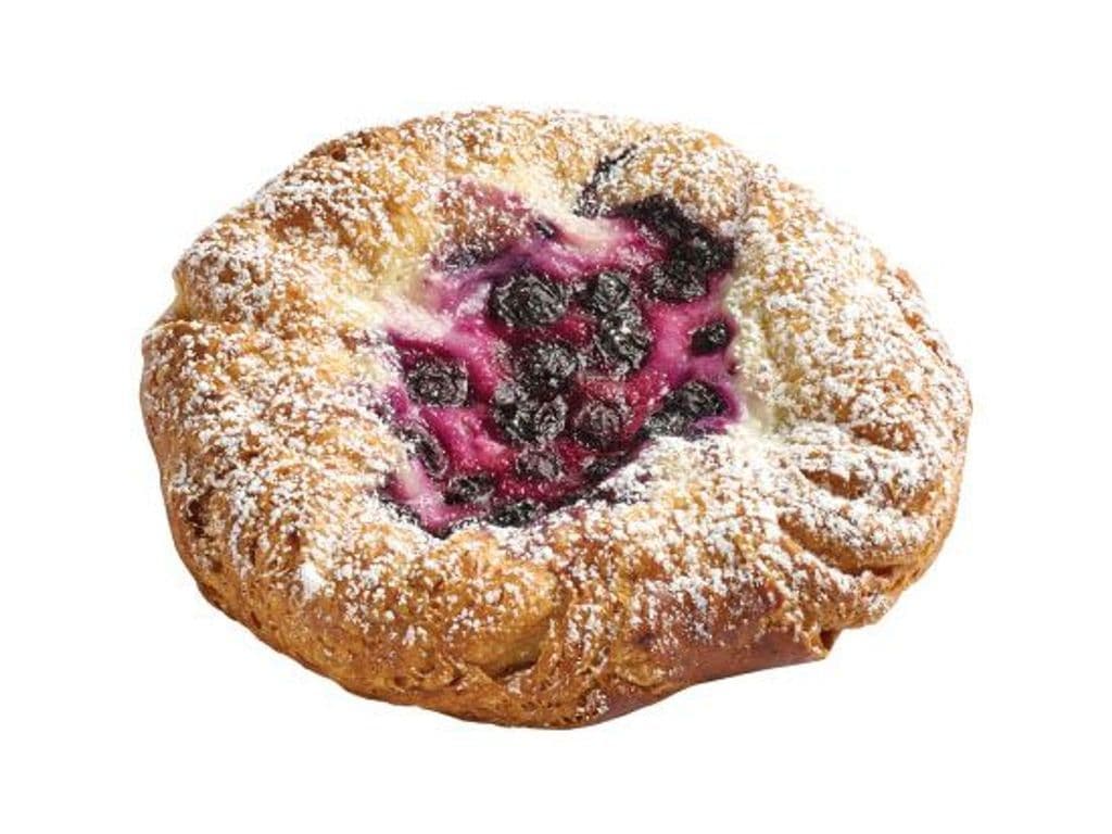 Wild Blueberry & Custard Danish