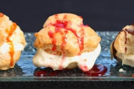 3 Way Profiteroles