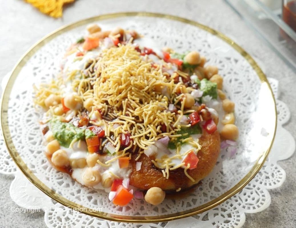 Aloo Tikki Chaat