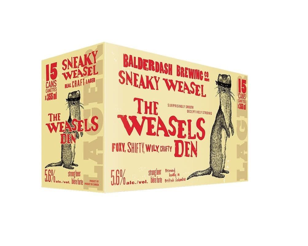 Balderdash Sneaky Weasel (15 x 355mL)