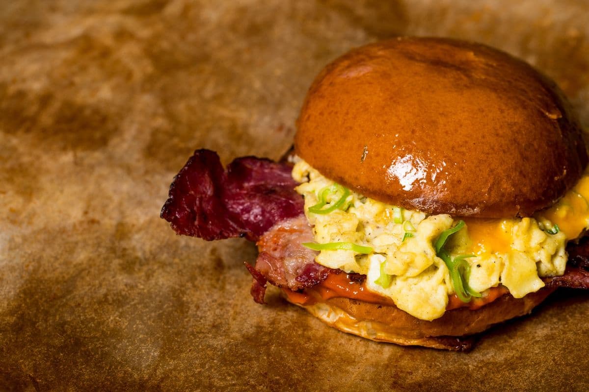 Bacon, Egg and Cheese Sandwich