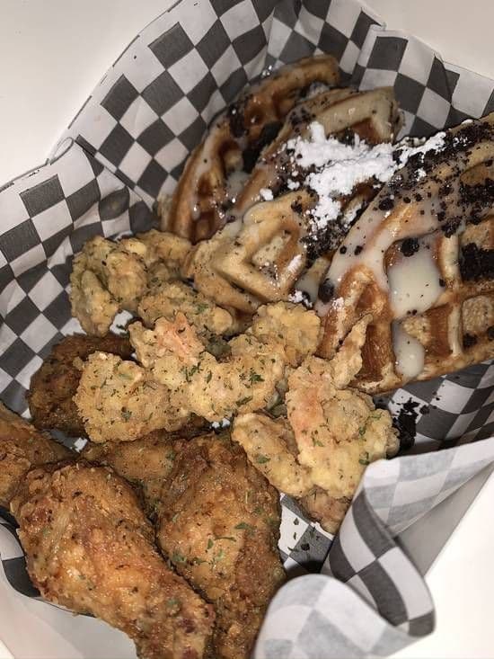 Shrimp Waffle