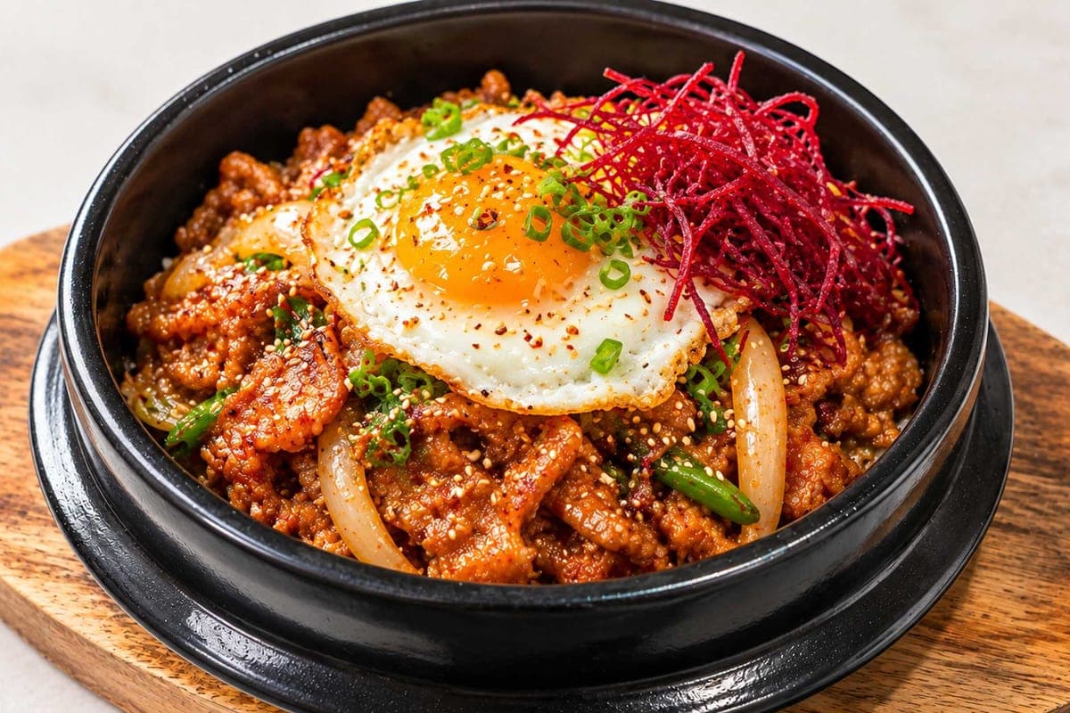 Spicy Pork Rice Bowl