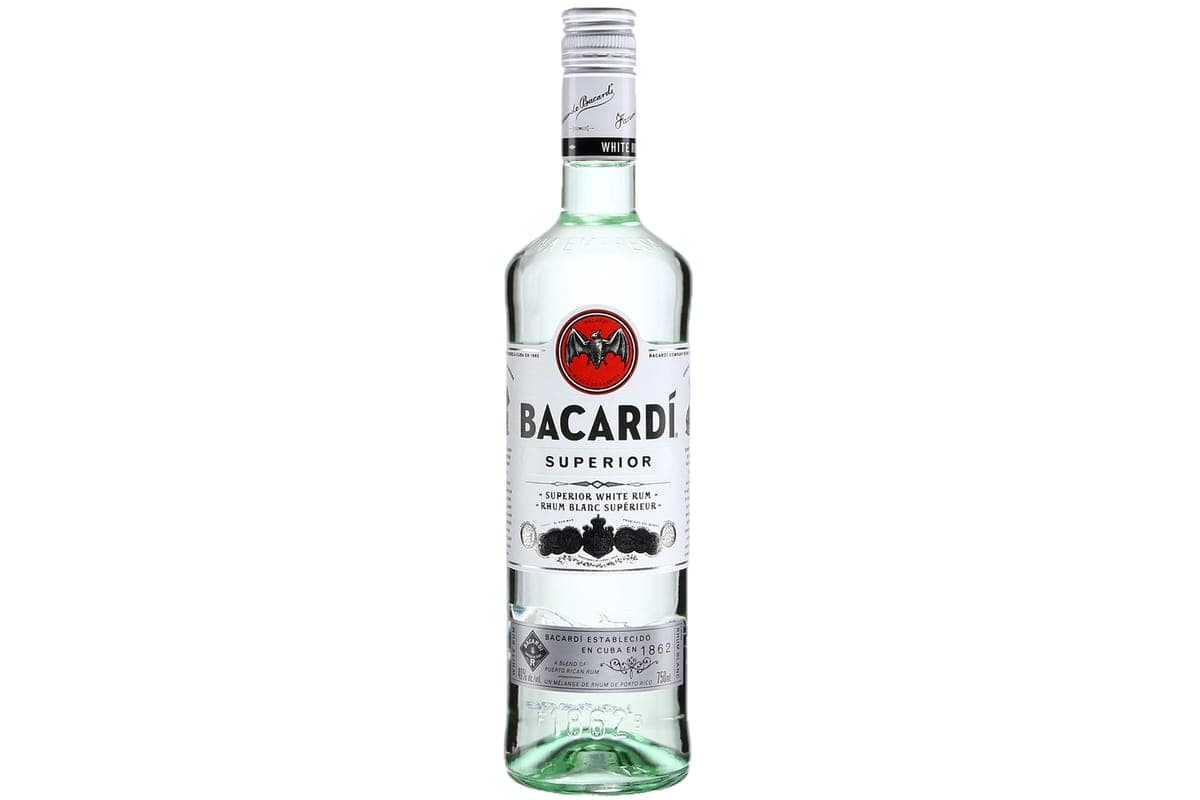 Bacardi White Rum 750ml