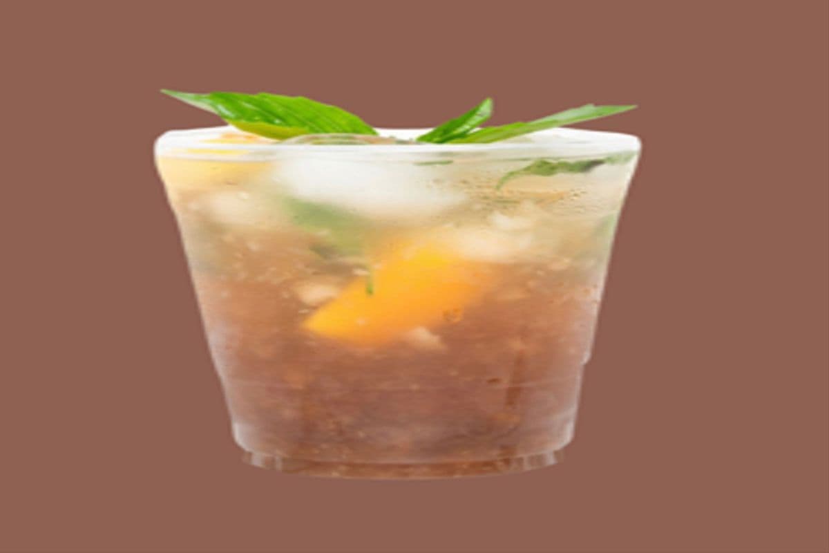 Longan Basil Lemon Iced Tea
