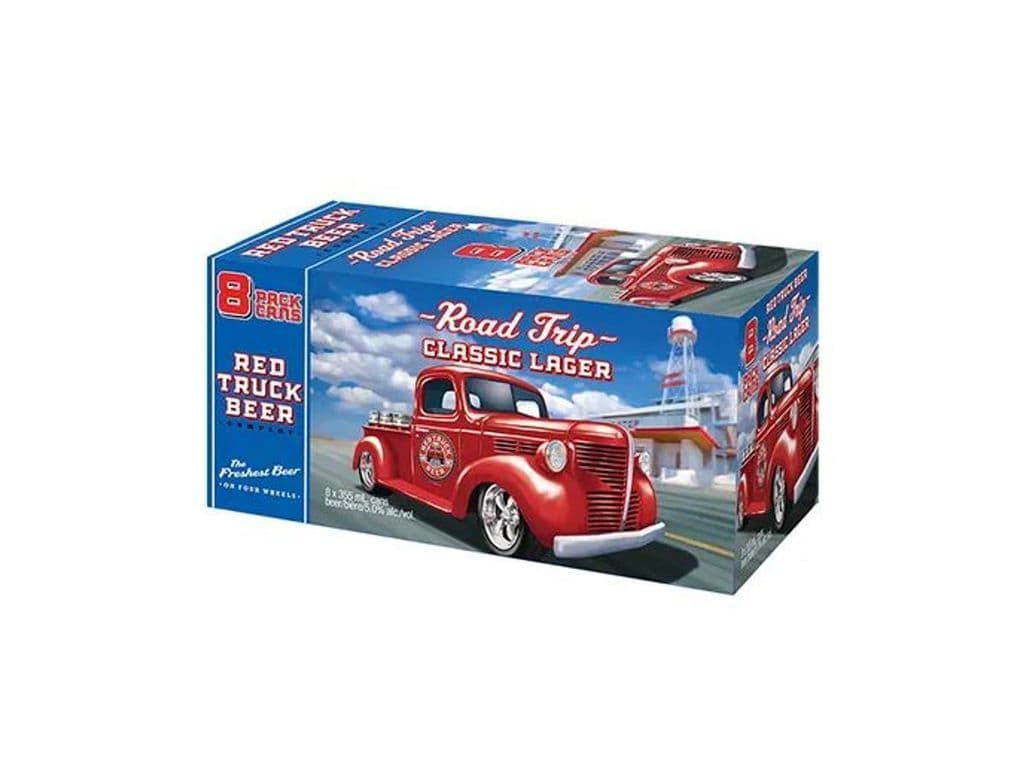 Red Truck Lager Cans (355 ml x 8 ct)