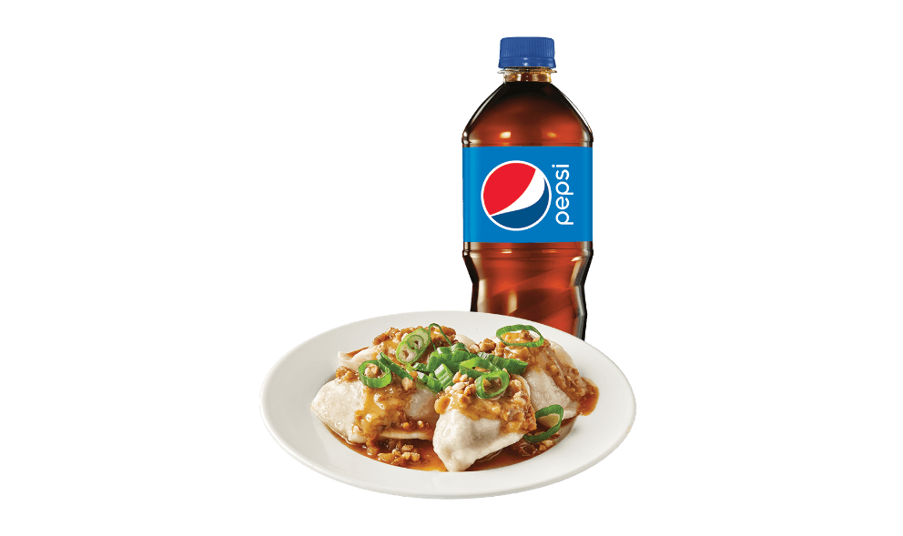 Steamed Dumplings & Bottled Drink Combo