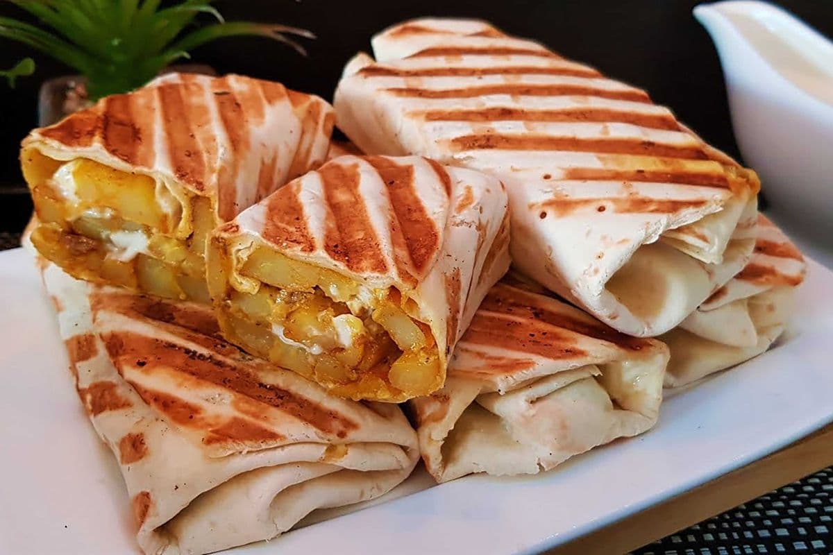 Fries Wrap - Saj