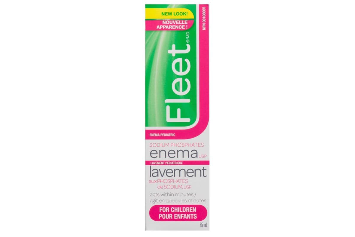 FLEET ENEMA PEDIATRIC SODIUM PHOSPHATE 65ML PACK (65 ML)