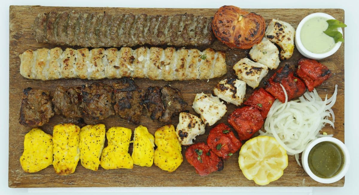 801. Kabob Lover - Family Platter for Four