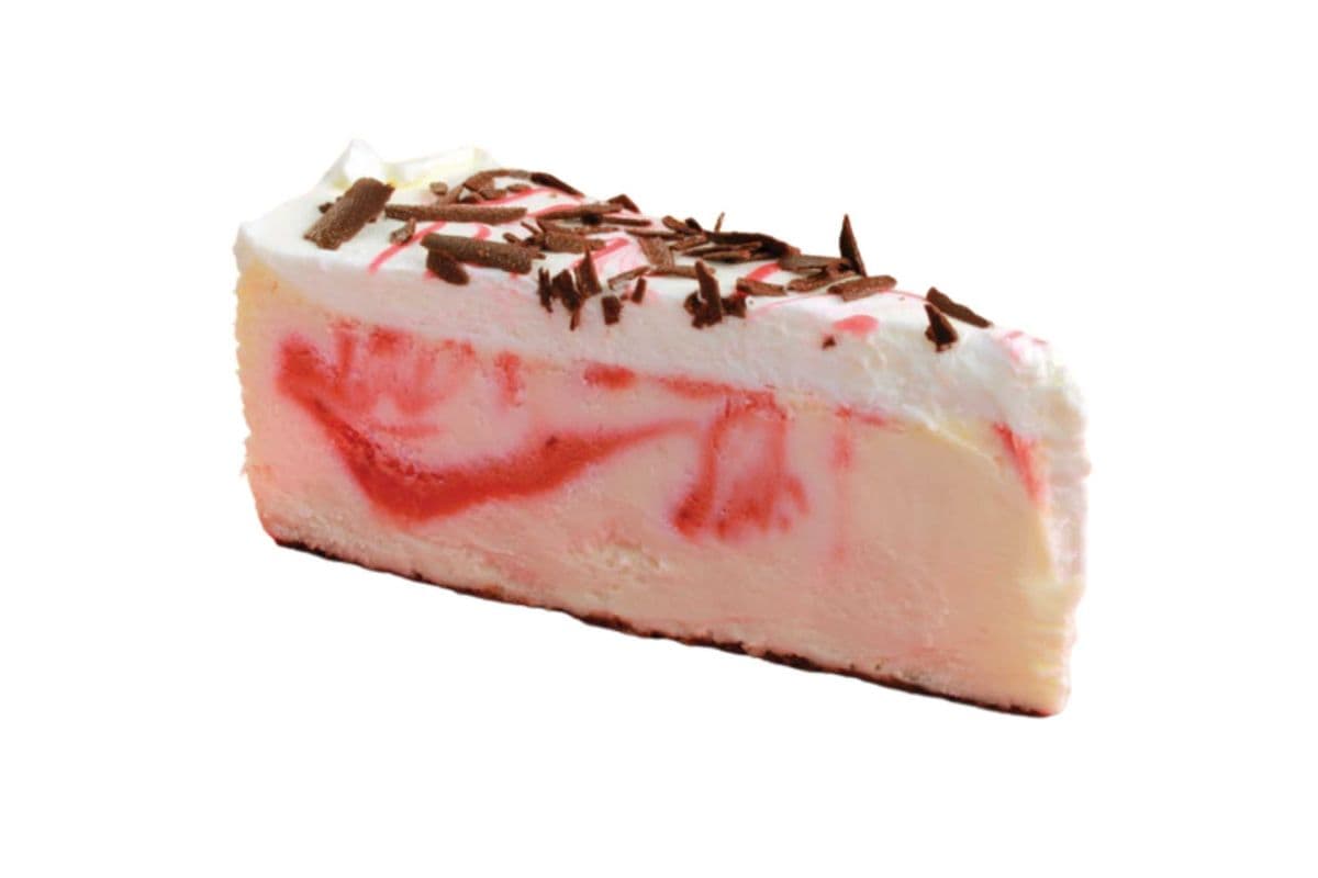 Strawberry Champagne Cheesecake