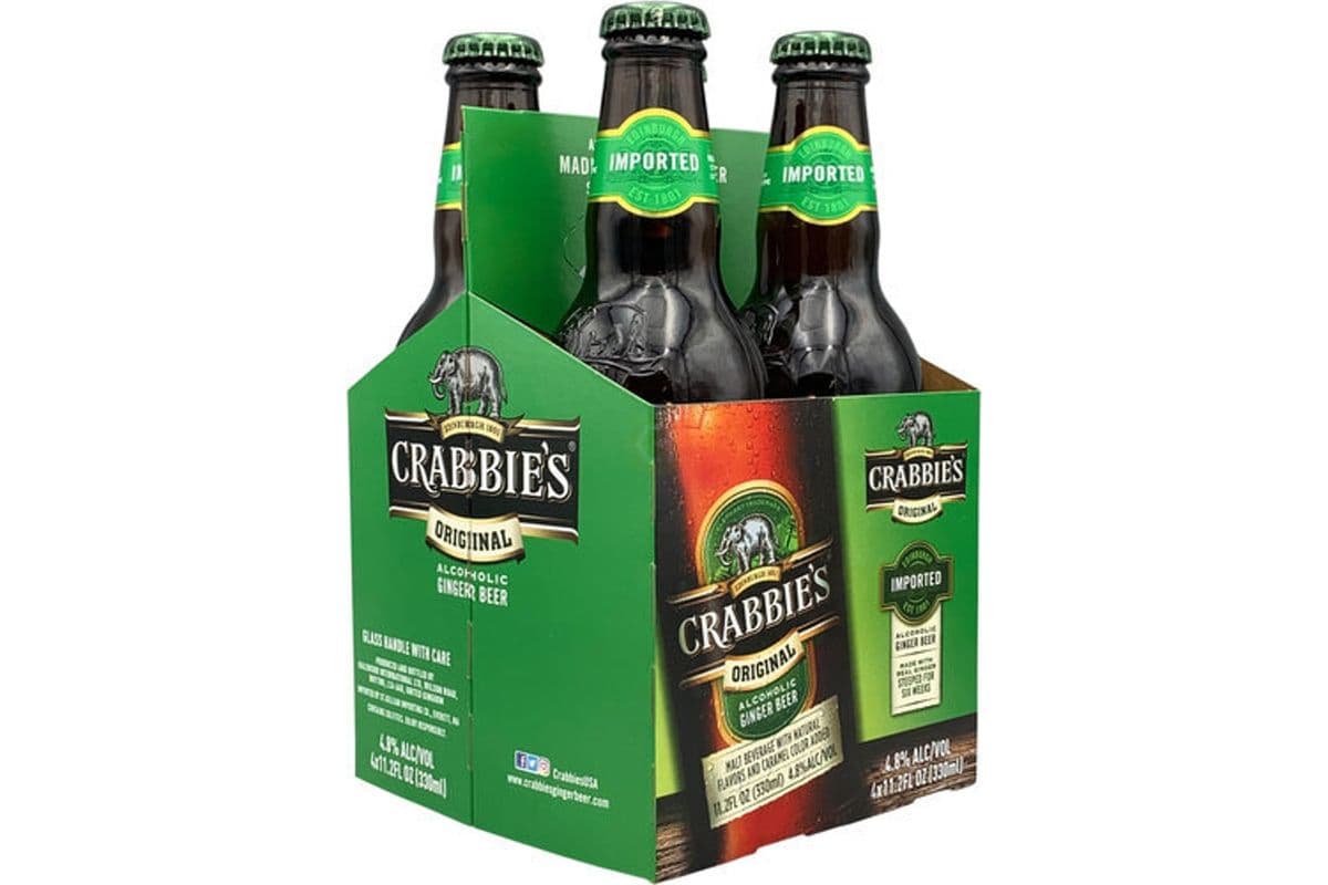 Crabbies Ginger Beer (4 x 500 ml Bottles)