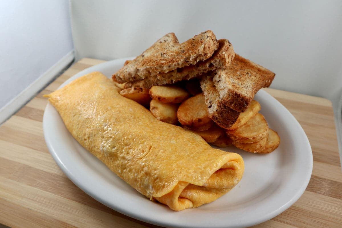 Say Cheese and Ham Omelette