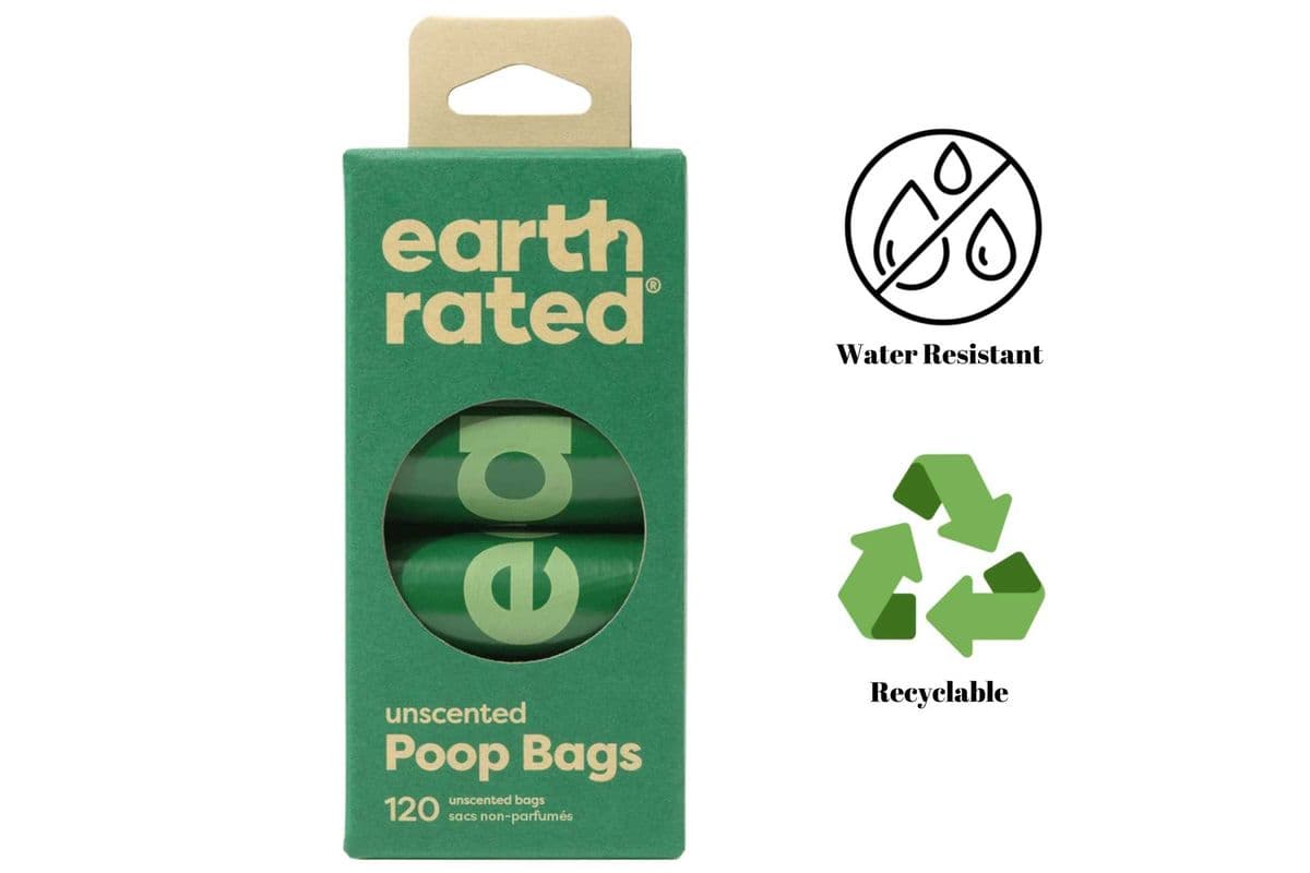 Earth Rated - Unscented Poop Bags - 120 Pack
