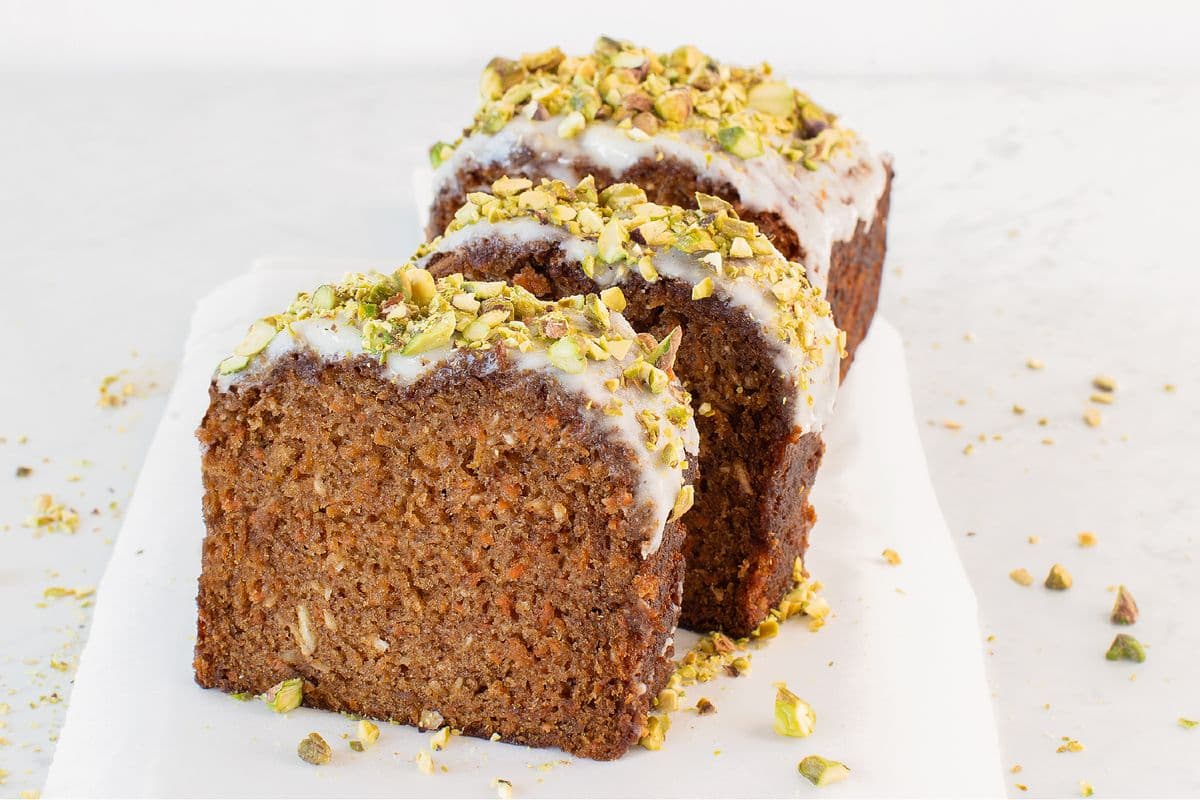 Pistachio Carrot Cake