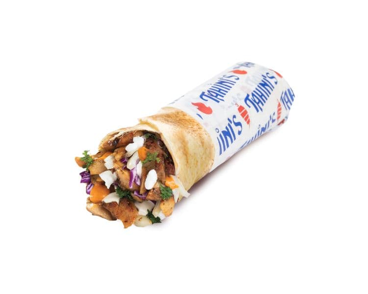 Korean BBQ Shawarma Wrap