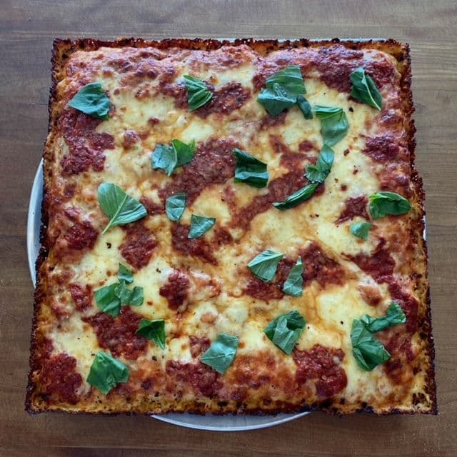 14" Margherita Sicilian Square Pie