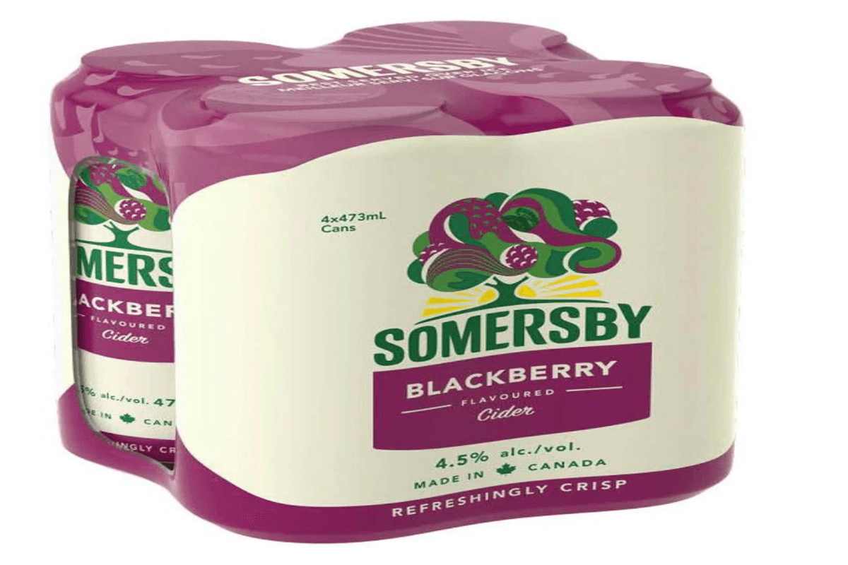 Somersby Blackberry Cider Cans (4 x 473ml)