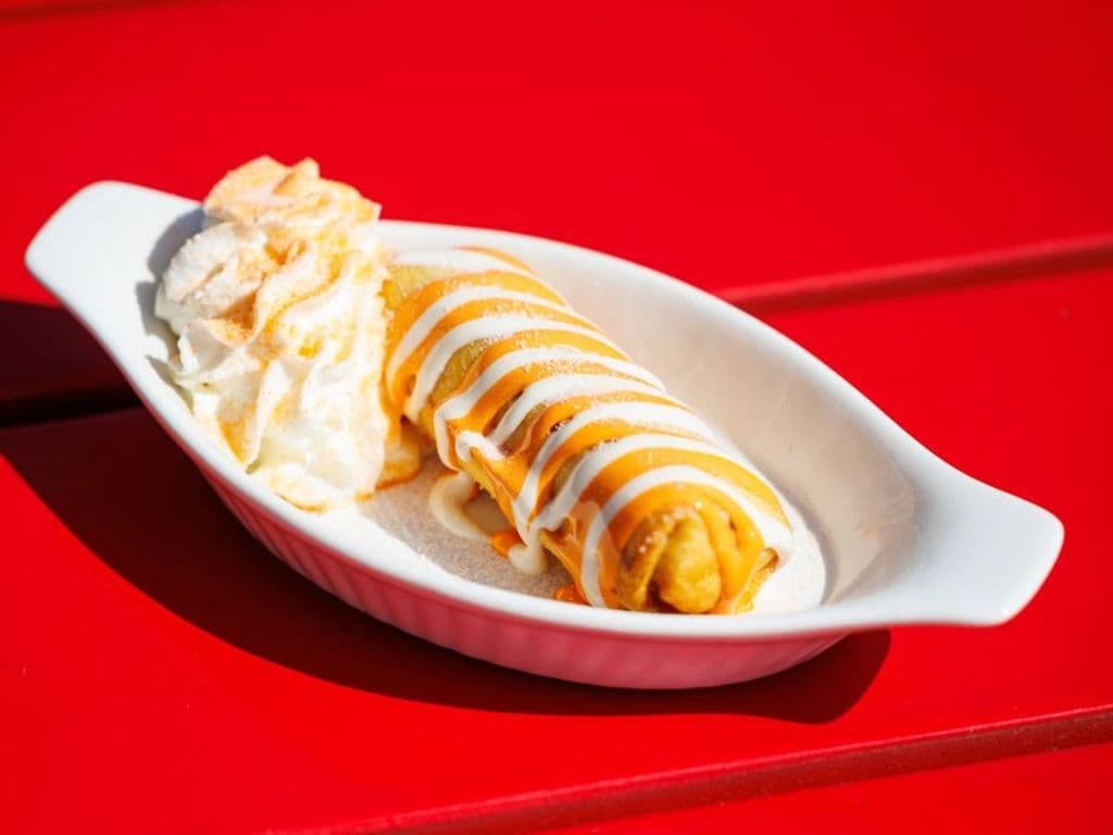 Orange Creamsicle Deep-Fried Cheesecake