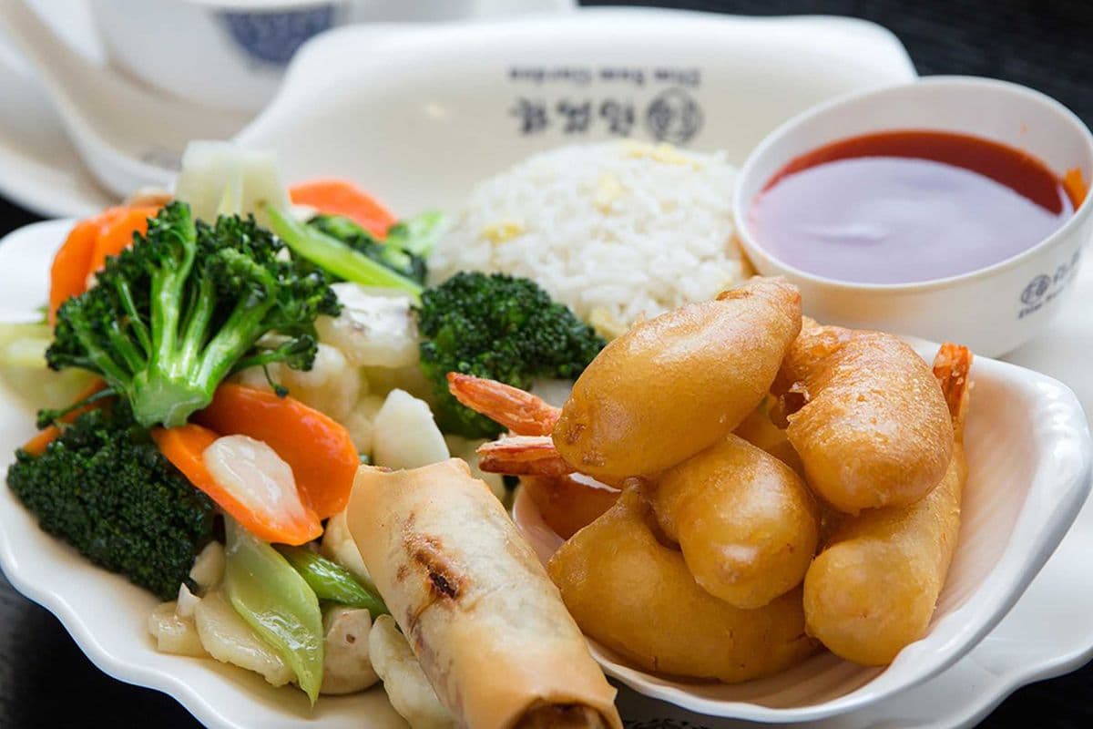 201. Sweet-and-Sour Shrimp Combo