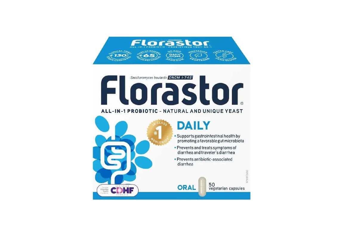 FLORASTOR DAILY CAPSULES 50 PACK (50 CAPSULES)