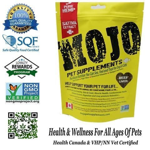 Mojo Pet Supplement Beef Liver 186 g