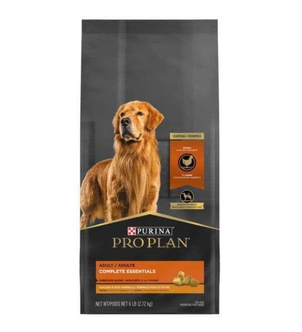 Purina Pro Plan Dog Essentials Shredded Blend Chicken & Rice