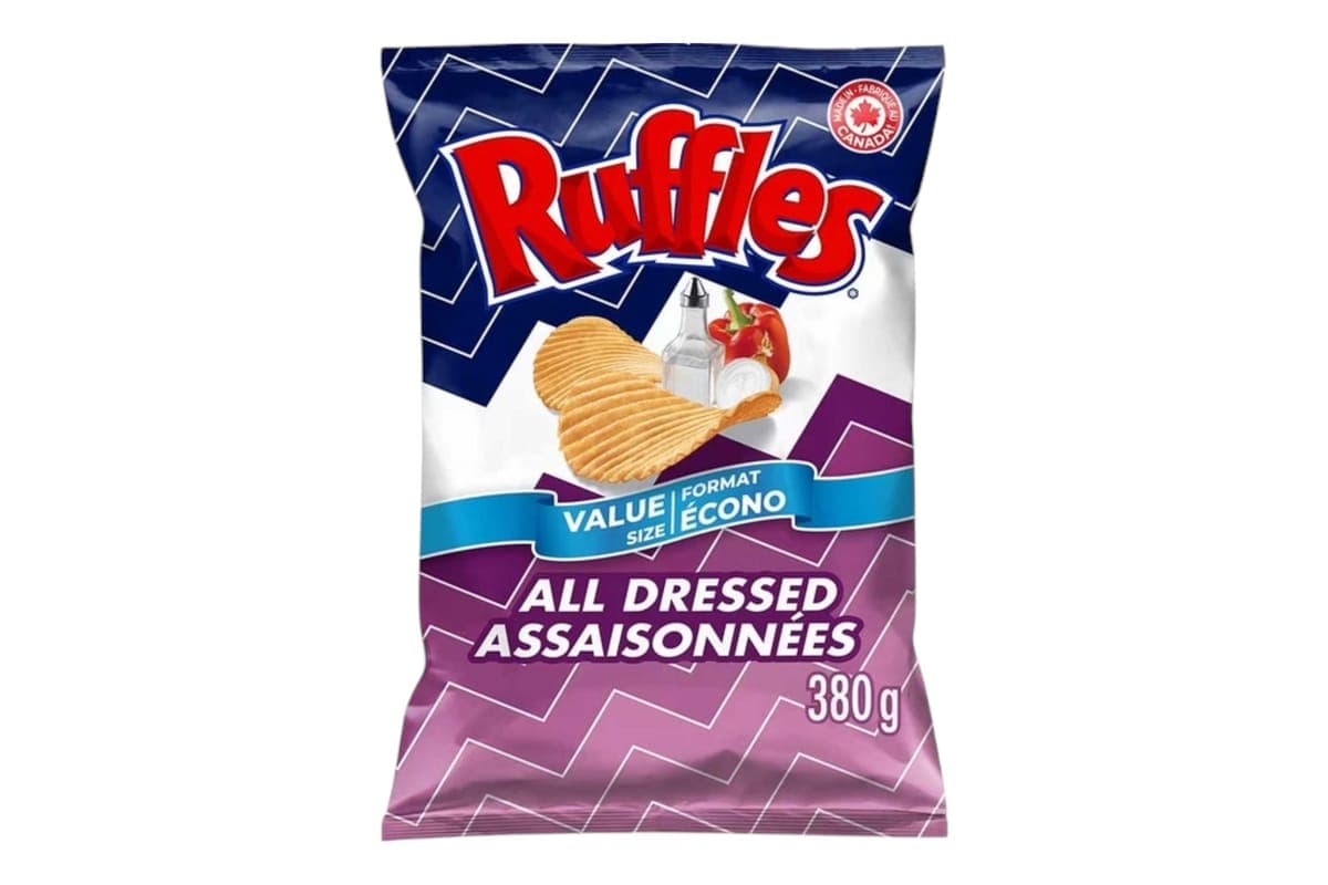 Ruffles All Dressed Family Pack (380gm) (270 Cal)