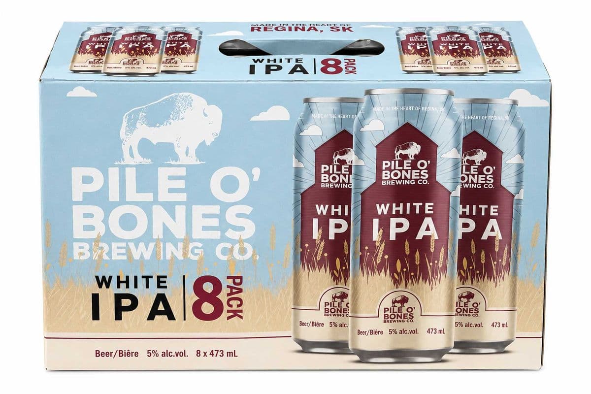 8pk Pile O' Bones White IPA (8 x 473ml)