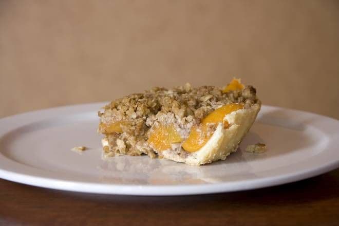 Peach Crumble