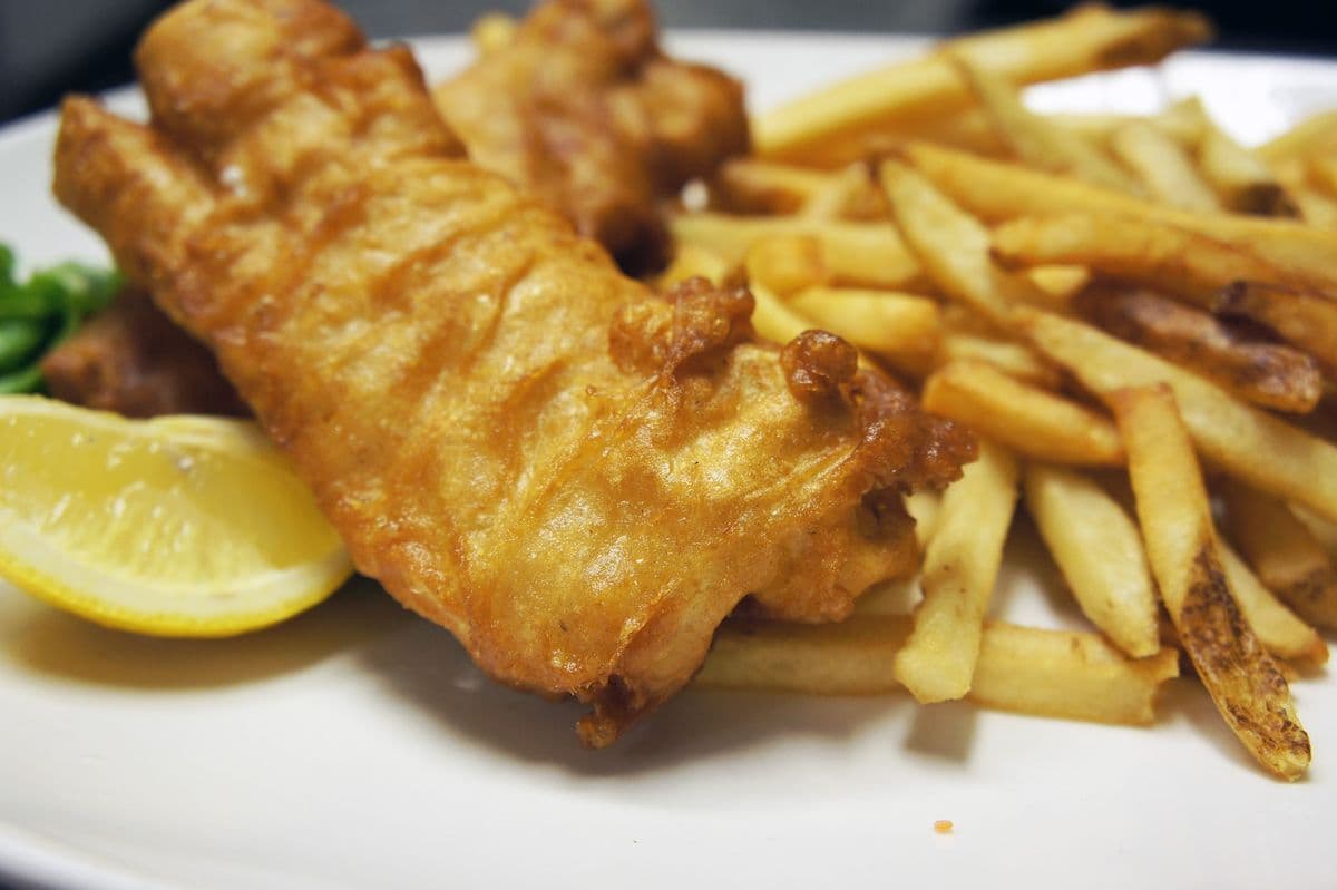 Beer-Battered Fish and Chips