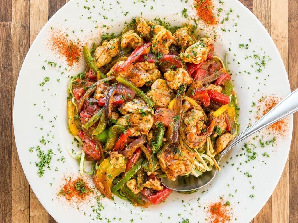 Crevettes cajun et poulet jambalaya / Cajun Shrimp and Chicken Jambalaya