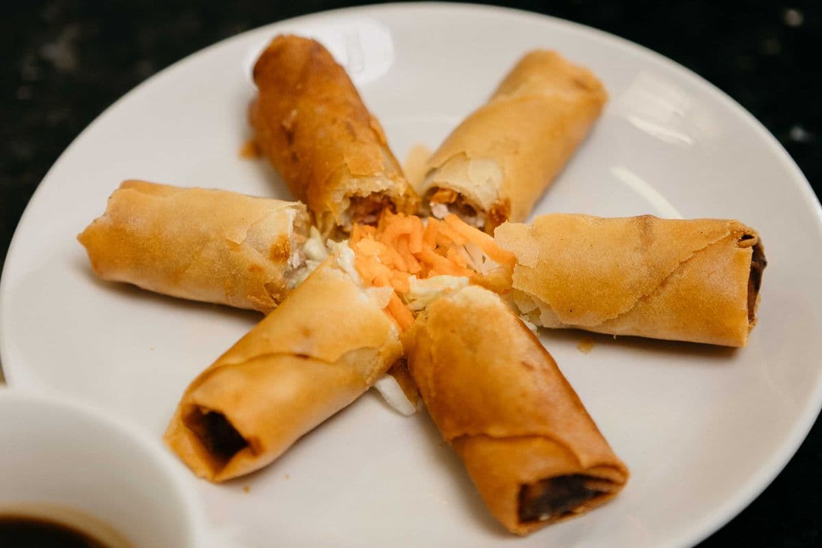 12. Spring Rolls (Deep Fried Vietnamese Style)
