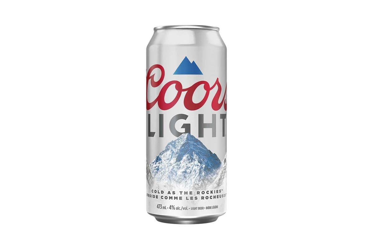 Coors Light (473 ml Can) (1 x 473 ml)