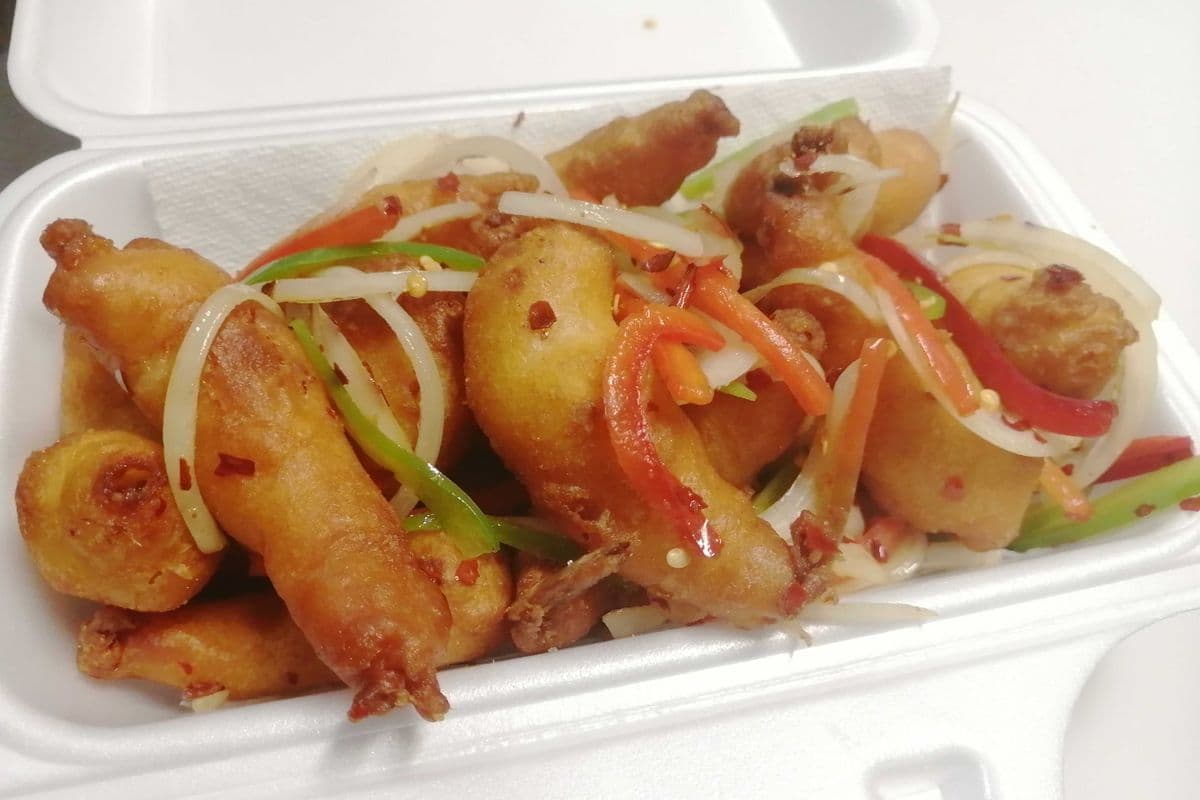 S34. Salt and Pepper Prawns