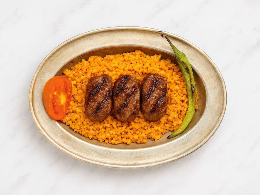 Lunch Special Beef Kofte Kebap (3 pcs)