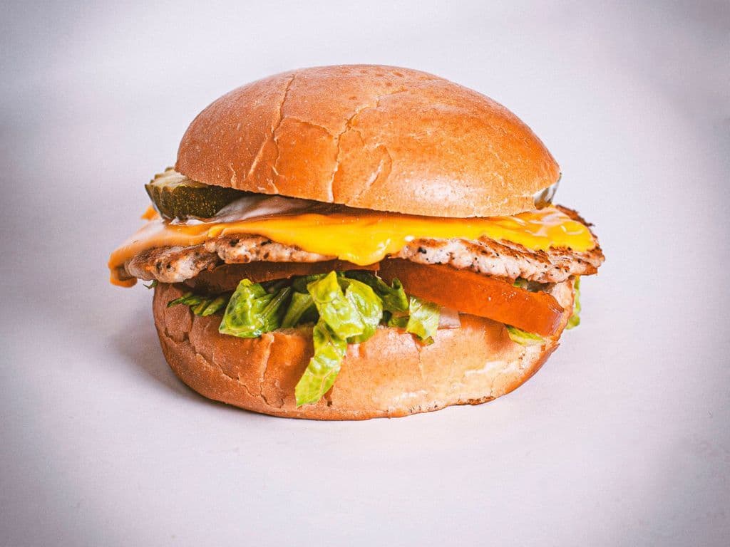 Smashed Chicken Burger