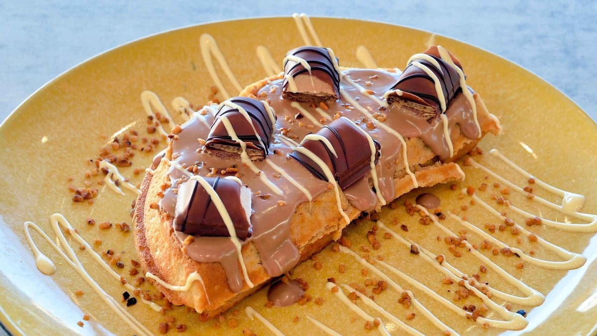 Kinder Indulgence Waffle