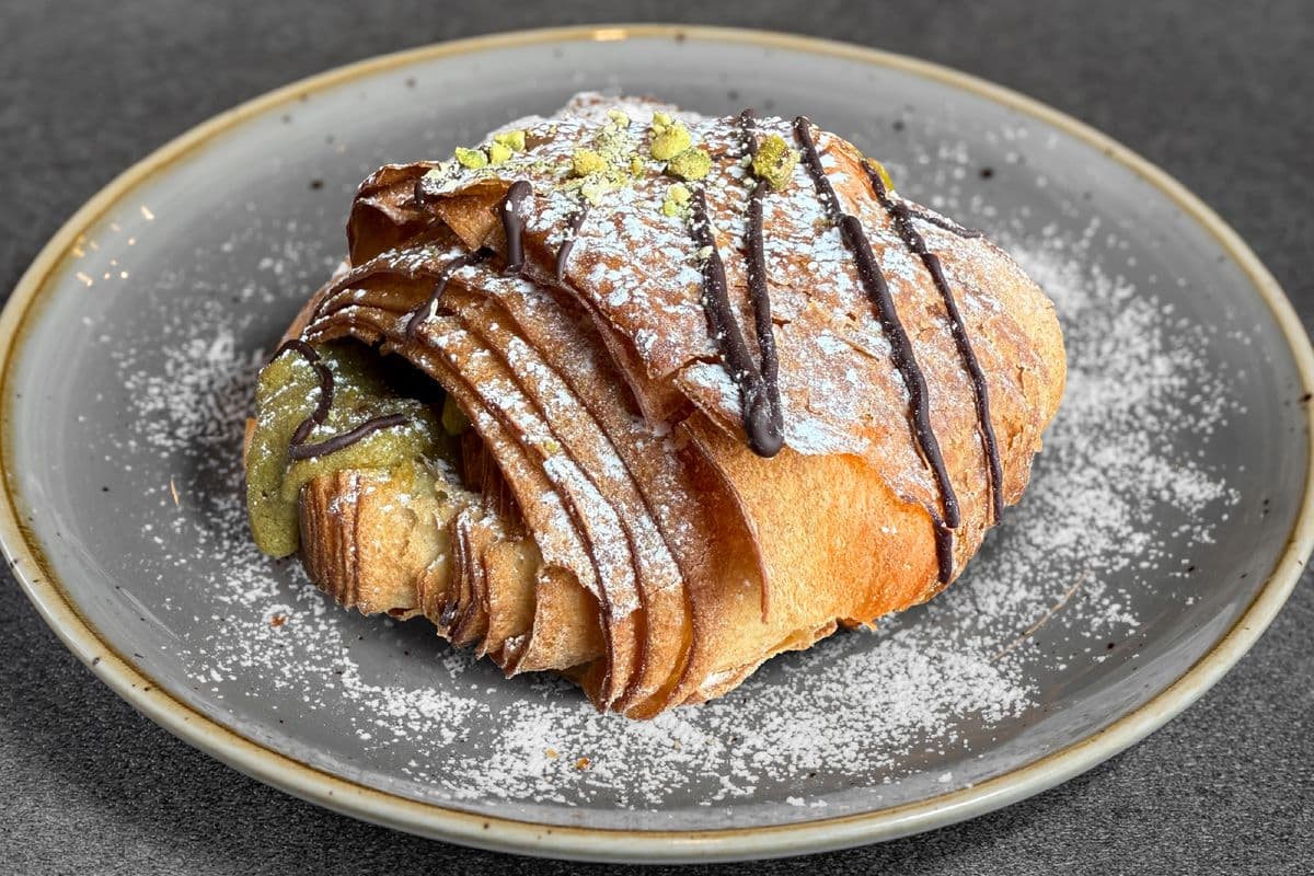 Chocolate Pistachio Croissant