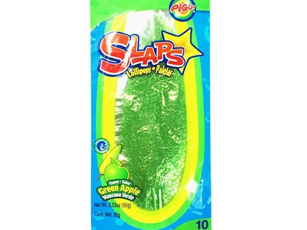 Slaps Green Apple 10 piezas