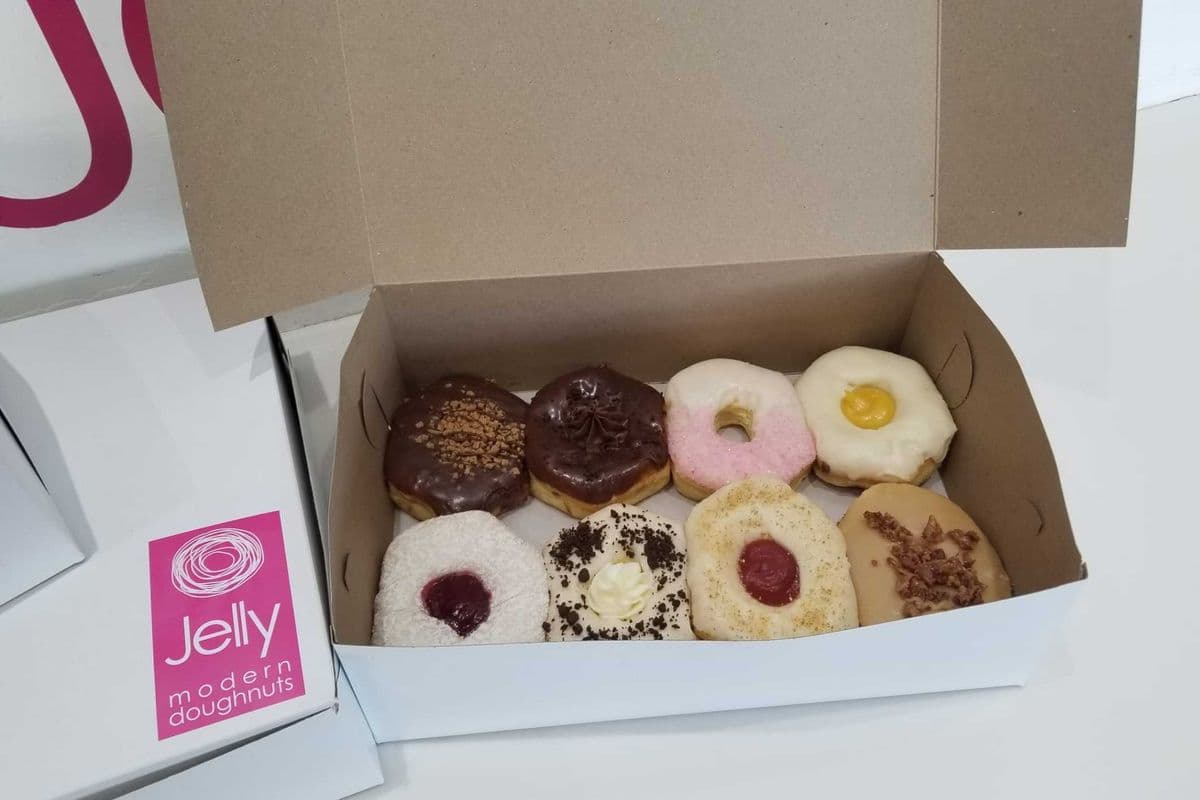 Eight Three-bite Doughnuts