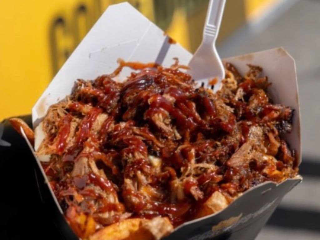Golden Fries x Meatings Pulled Pork Poutine