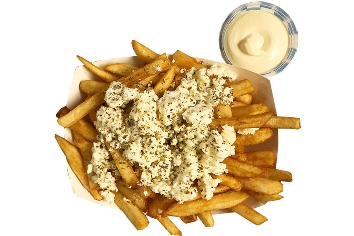Large Greek Fries