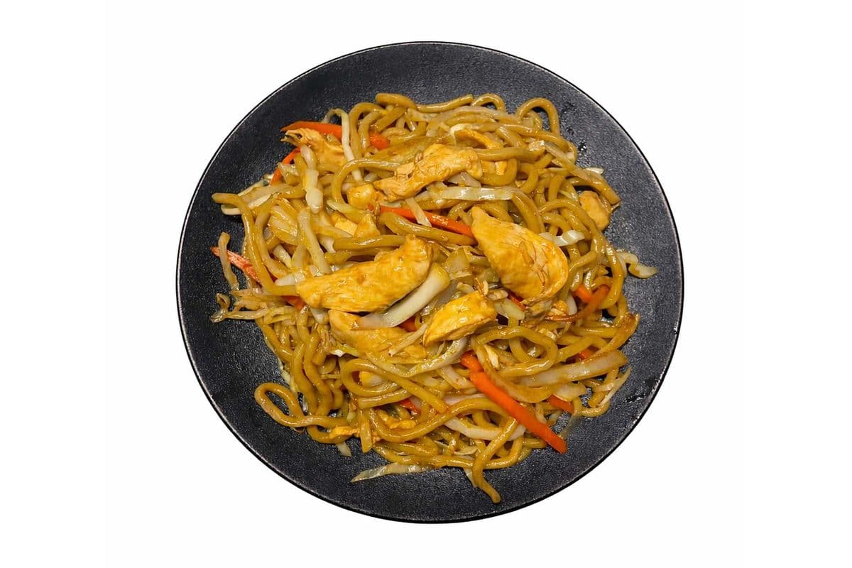 H5. Chicken Shanghai Noodle 鸡粗面